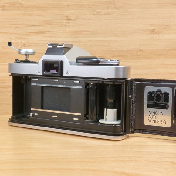 Vintage Minolta XG9 35mm SLR Film Camera, with 45mm f2 Minolta MD Rokkor X Lens - Picture 8 of 8